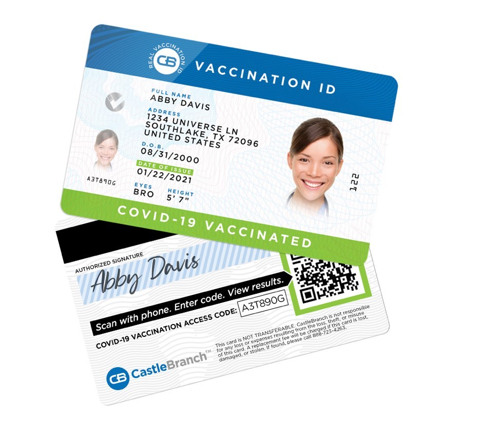 Great demand in USA for fake vaccine cards